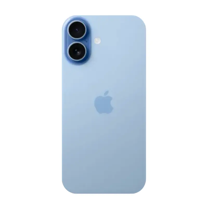 Vitre Arrière iPhone 17 Bleu Avec MagSafe (Original Demonté) - Grade A