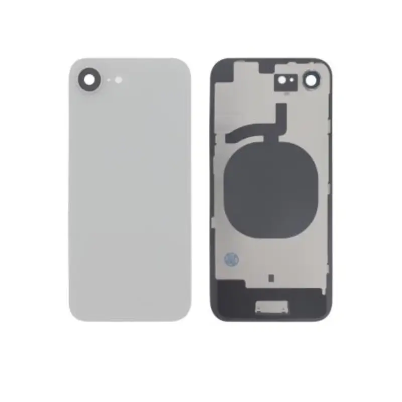 Vitre Arrière iPhone 16e Blanc Avec MagSafe (Sans Logo)