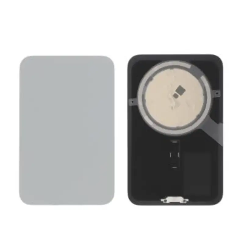 Vitre Arrière iPhone 17 Pro Max Argent (Sans Logo)